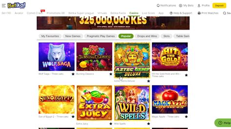 Win Big at Betika Casino .